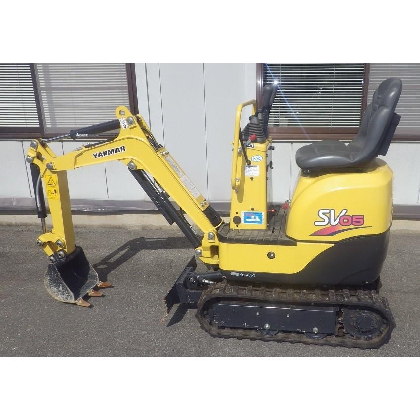 完売御礼 新古品 ヤンマー Sv05b 稼働時間約21 0hr ミニユンボ ミニバックホー Yanmar ミニショベル クローラー クボタ Cyukosv05b Kikaihanbai 2 通販 Yahoo ショッピング