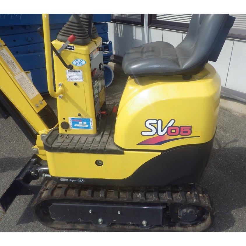完売御礼 新古品 ヤンマー Sv05b 稼働時間約21 0hr ミニユンボ ミニバックホー Yanmar ミニショベル クローラー クボタ Cyukosv05b Kikaihanbai 2 通販 Yahoo ショッピング