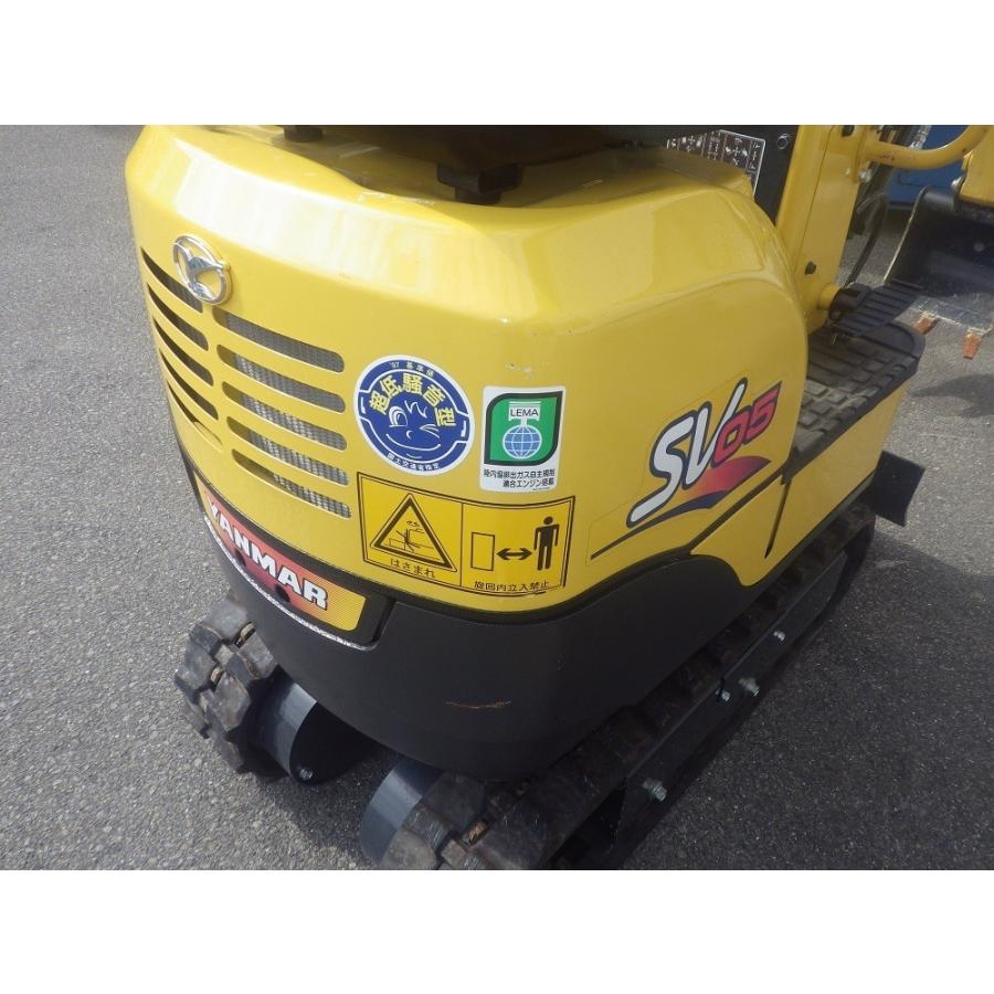 完売御礼 新古品 ヤンマー Sv05b 稼働時間約21 0hr ミニユンボ ミニバックホー Yanmar ミニショベル クローラー クボタ Cyukosv05b Kikaihanbai 2 通販 Yahoo ショッピング