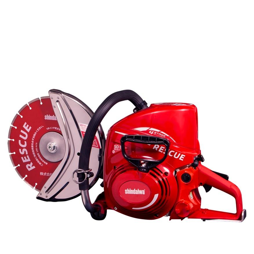 コンクリートカッター EC7412S-R レスキュー 消防仕様 エンジン  