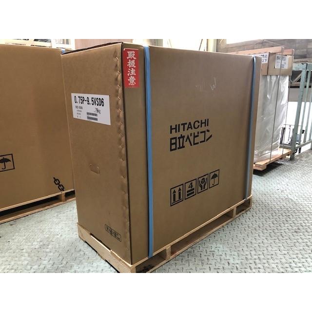 日立産機システム 給油式ベビコン 圧力開閉器式 0.75P-9.5VP6 三相200V