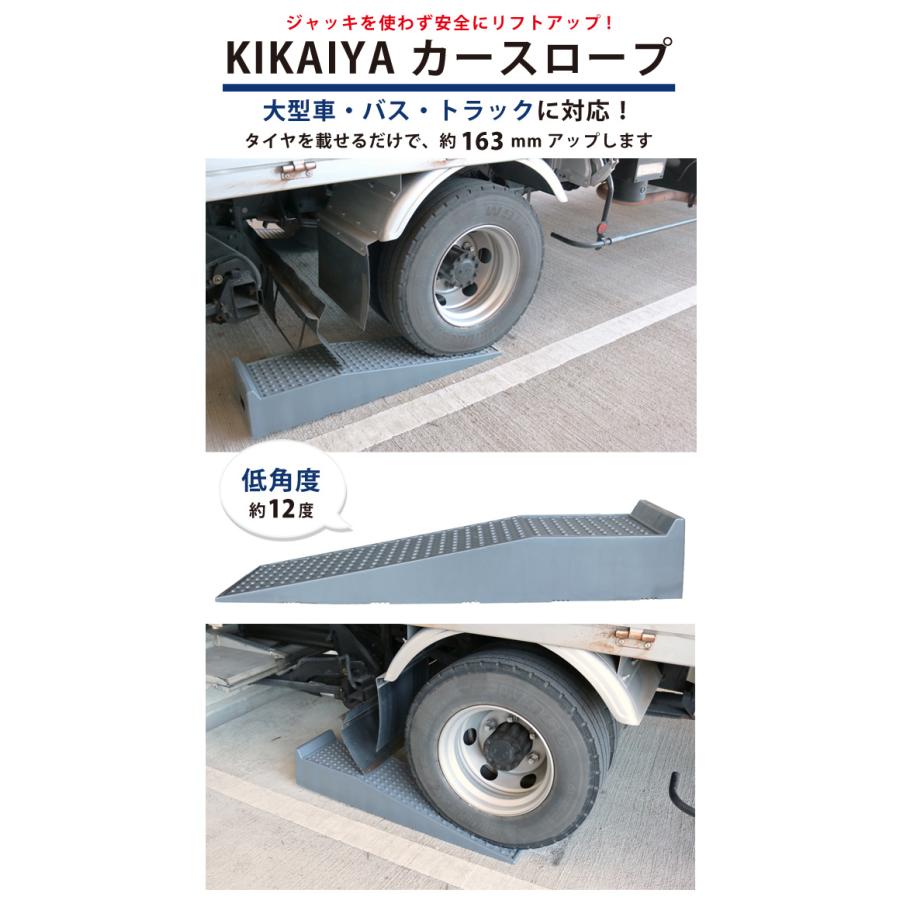 KIKAIYA トラックスロープ カースロープ 大型車対応 整備用
