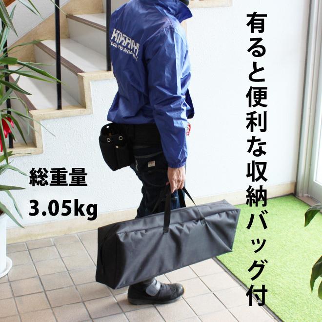 KIKAIYA カースロープ 超低床 2個セット ローダウン車対応 軽量 コンパクト ジャッキアシスト プラスチックラダーレール キャリーバッグ付｜kikaiya-max｜07