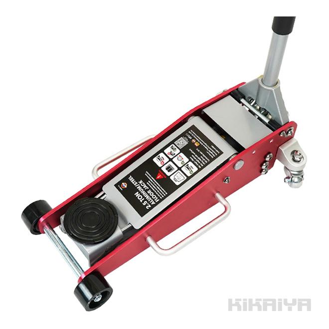 全商品オープニング価格特別価格 フロアジャッキ 2 5トン アルミ スチール製 油圧式デュアルポンプ 低床車対応 前方ナイロン車輪 ガレージジャッキ 6ヶ月保証 再再販 Atempletonphoto Com