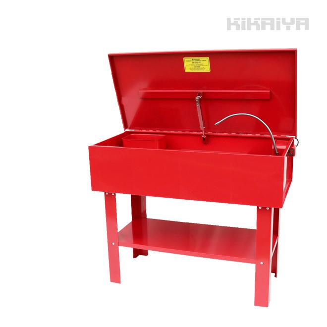パーツウォッシャー 特大 部品洗浄機 電動ポンプ付 パーツ洗浄台 部品洗浄槽 循環式 KIKAIYA