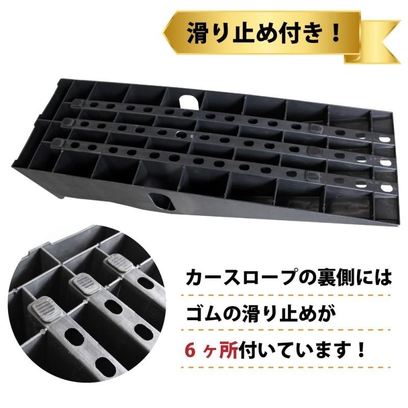 KIKAIYA（キカイヤ） カースロープ 2個セット 自動車 整備用スロープ