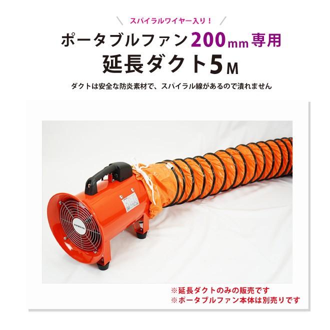 KIKAIYA（キカイヤ） 送排風ファン ポータブルファン 200mm用 延長