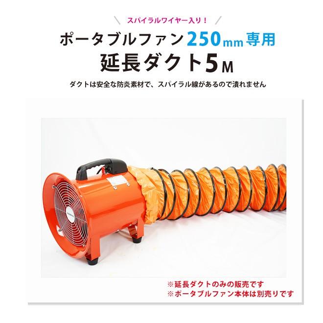 KIKAIYA（キカイヤ） 送排風ファン ポータブルファン 250mm用 延長