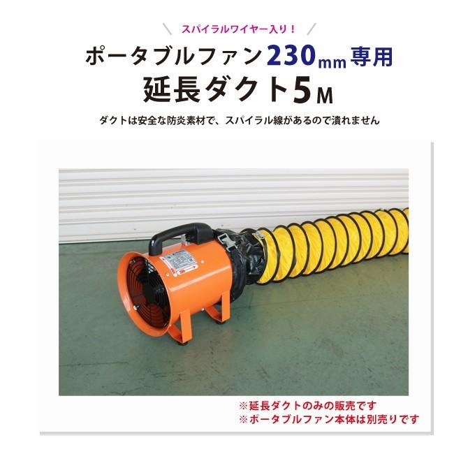KIKAIYA（キカイヤ） 送排風ファン ポータブルファン 230mm専用 延長