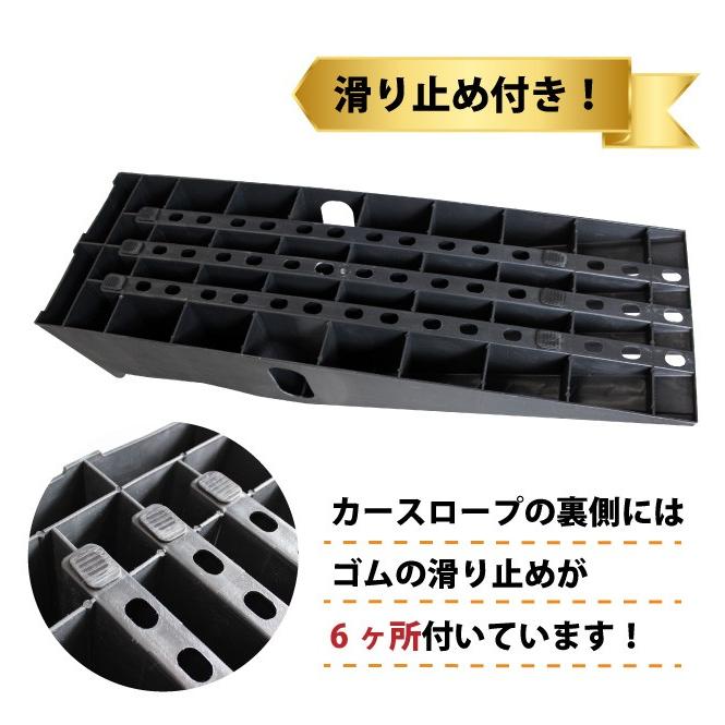KIKAIYA（キカイヤ） カースロープ 2個セット 自動車 整備用スロープ