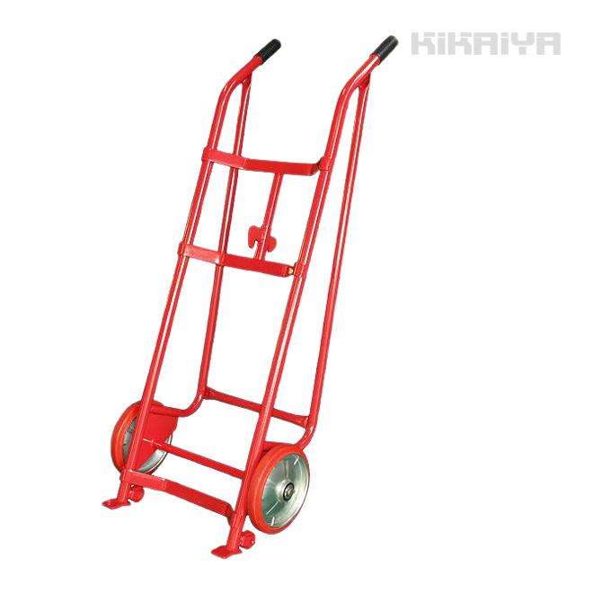 ドラム缶キャリー ドラム缶運搬車 ドラムポーター レッド R型 ドラム缶台車 KIKAIYA