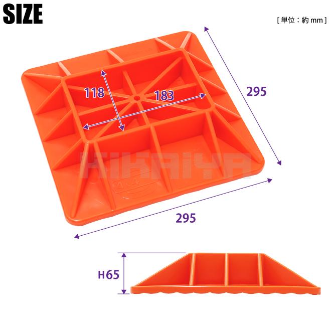 ベース ハイジャッキ用 ファームジャッキ オフロードジャッキ 下敷き KIKAIYA｜kikaiya｜07