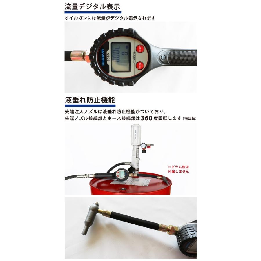 ドラム缶用オイルポンプ オイル流量計 オイルガン（個人様は営業所止め） 6ヶ月保証 KIKAIYA :SET-DP-1S:kikaiya - 通販 -  Yahoo!ショッピング