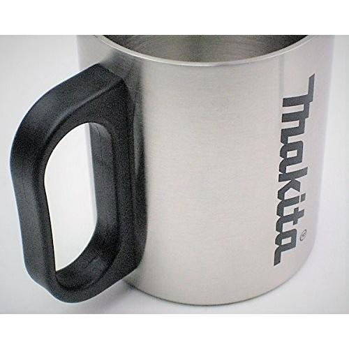 【すわっぐく】 マキタ（makita） 中空ステンレス製マグカップ A-67468 240ml ※カバー