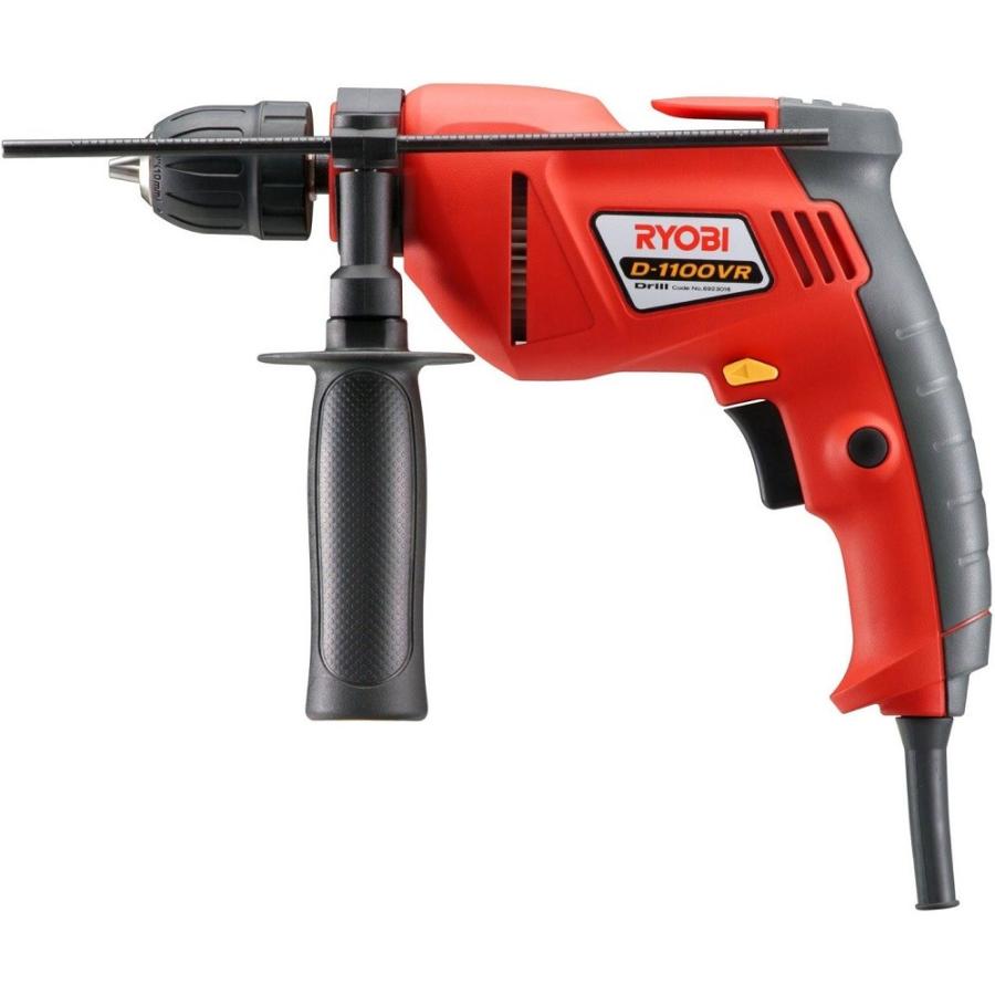 リョービ（RYOBI） DIYモデル電気ドリル(鉄工10mm/木工25mm) D-1100VR