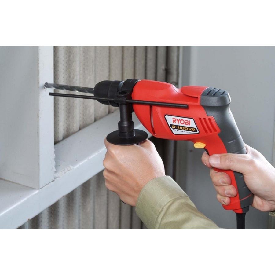 リョービ（RYOBI） DIYモデル電気ドリル(鉄工10mm/木工25mm) D-1100VR