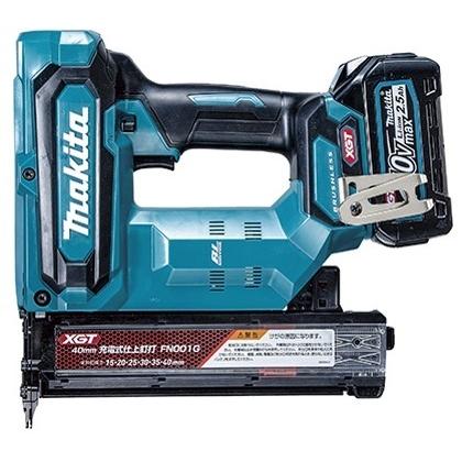 マキタ FN001GRDX 充電式仕上釘打40㎜ makita【船橋馬込店】【店頭取引限定】【未使用】ITD68XM70I6O マキタ（makita） 40V-40mm充電式仕上釘打(2.5Ahバッテリ×2) FN001GRDX