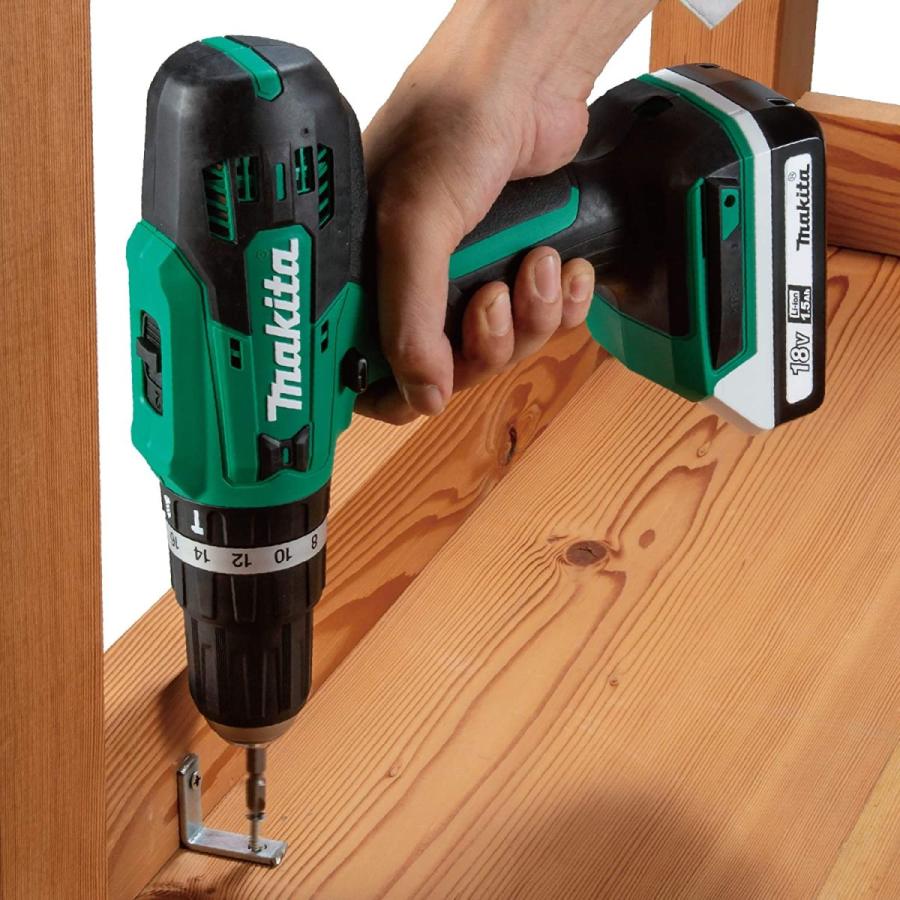 マキタ（makita） 18V充電式震動ドライバドリル(バッテリ2個 