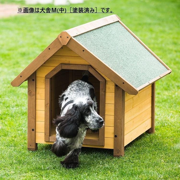 Diy 犬小屋 屋外 庭 木製 大型犬 中型犬 ドッグハウス おしゃれ 雨よけ 犬舎 L 大 塗装済み K01 L Kikaku 通販 Yahoo ショッピング