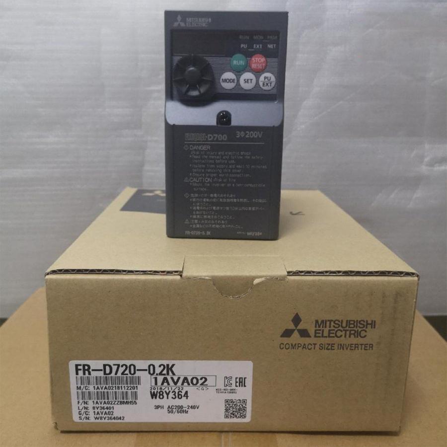 三菱（MITSUBISHI） FR-D720-0.2K 三菱インバータ 未使用品 納期