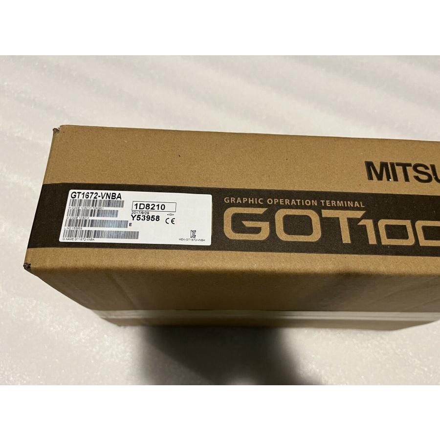 三菱（MITSUBISHI） GT1672-VNBA 三菱電機表示器 新品同様/保証付き 