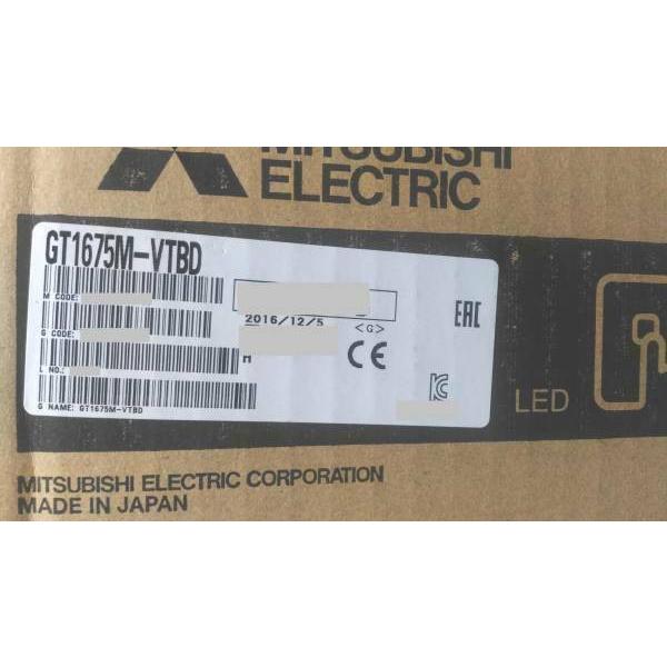 GT1675M-VTBD　三菱表示器　未使用品　納期7-10日