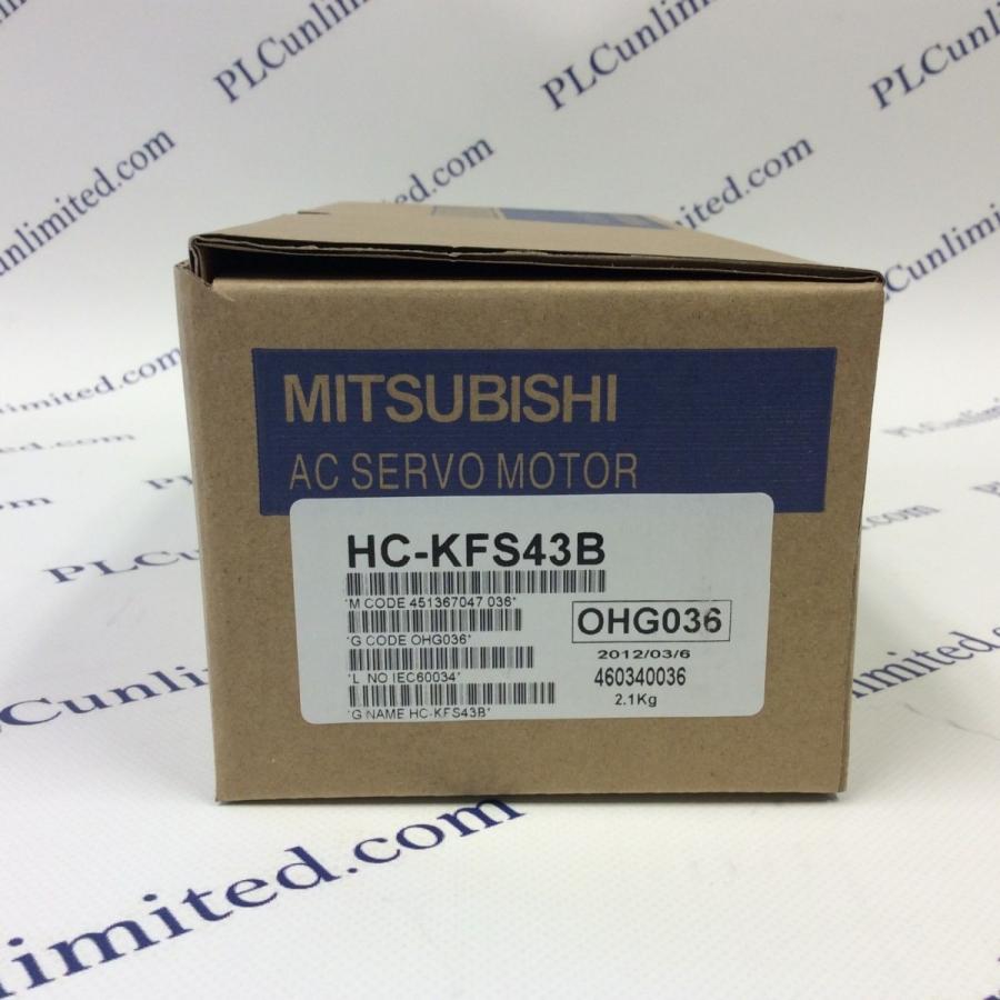 HC-KFS43B　三菱電機サーボモータ　新品同様/保証付き　納期7-10日 : hc-kfs43b : kikaku e-stores - 通販 -  Yahoo!ショッピング