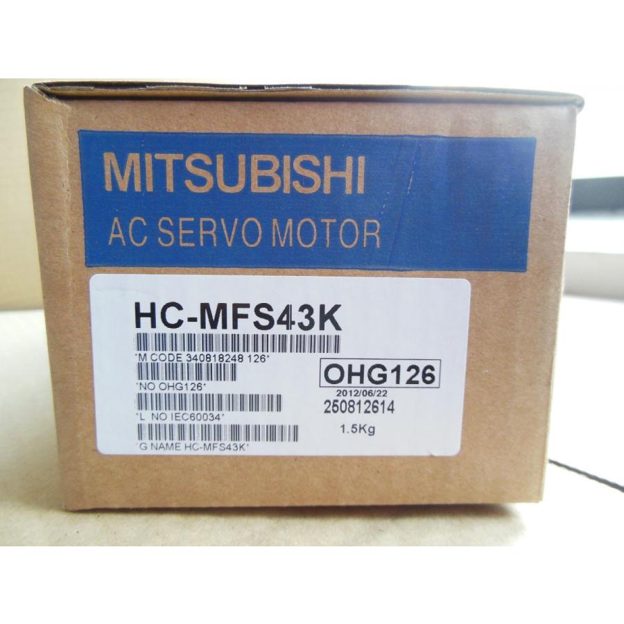 保証1年　HC-MFS43K　三菱モーター　新品同様　納期7-10日