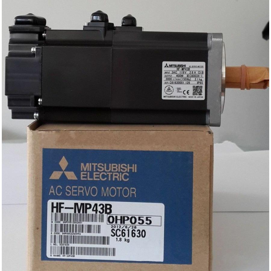 最安 kikaku e-stores納期7-10日 三菱電機 サーボモータ HF-MP43B 新品