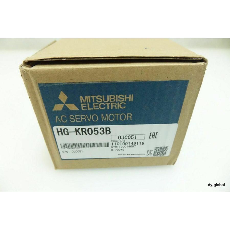 【新品未使用】三菱電機 サーボモーター HG-KR053B 三菱（MITSUBISHI） HG-KR053B 三菱モーター 新品同様 納期7-10日