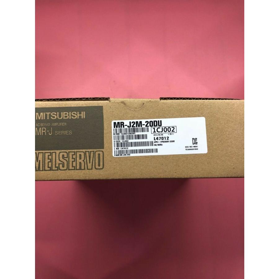 三菱（MITSUBISHI） MR-J2M-20DU 三菱電機サーボアンプ 新品同様/保証
