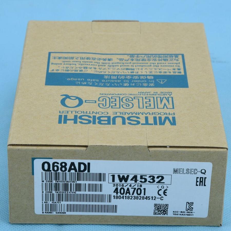 三菱（MITSUBISHI） Q68ADI 三菱電機シーケンサ 新品同様/保証付き