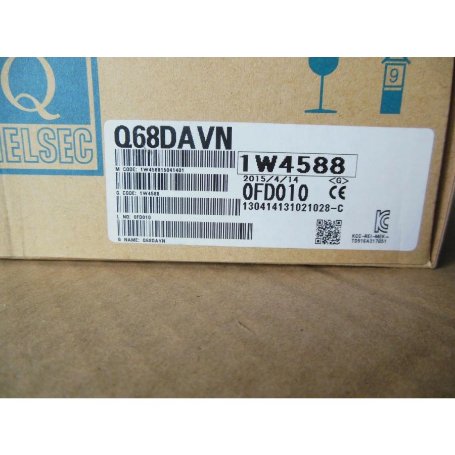 u*o様 【新品】MITSUBISHI/三菱電機　シーケンサQ68DAVN CP 三菱電機（MITSUBISHI ELECTRIC） Q03UDCPU 汎用シーケンサMELSEC-Q