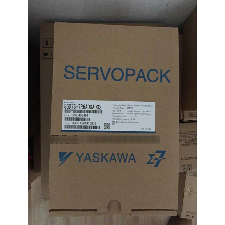 新品同様　安川電機サーボドライブ　SGD7S-7R6A00A002　納期7-10日