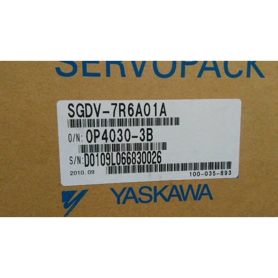 送料無料/即納】 安川電機 サーボパック SGDV-7R6A01A 未使用 新古品