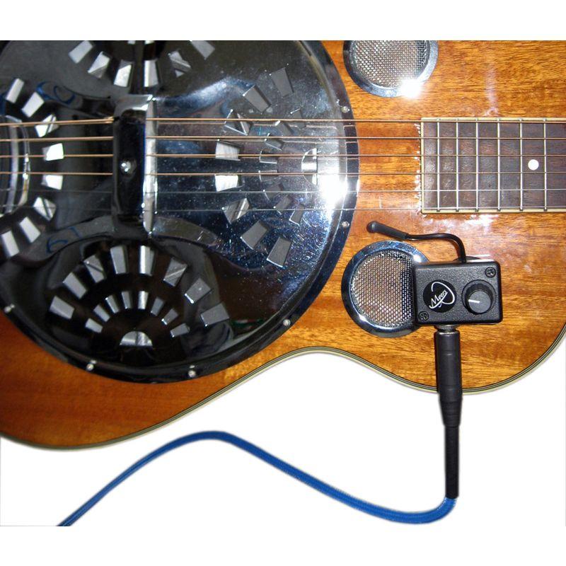 RESONATOR GUITAR PICKUP with FLEXIBLE MICROGOOSE NECK by Myers ピックアップ