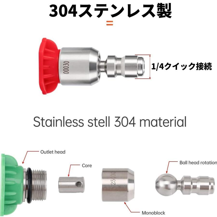 ☆おすすめ！☆Gaidohガイドー 可動式ノズル 高圧洗浄機ノズル 4000PSI
