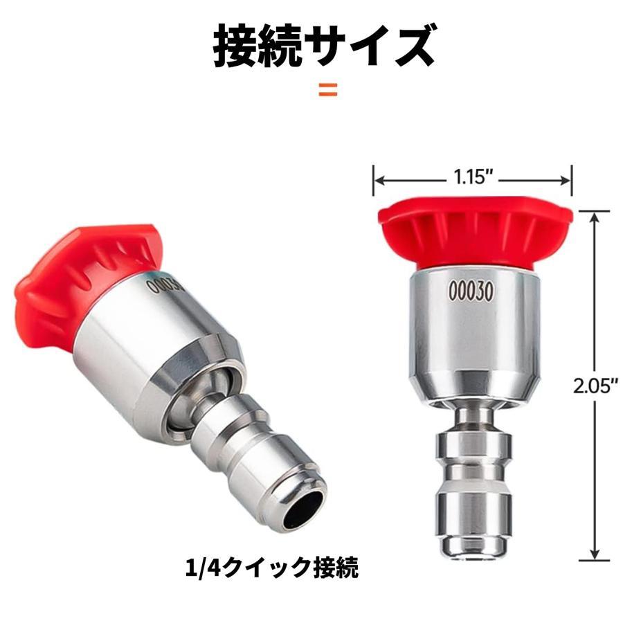 ☆おすすめ！☆Gaidohガイドー 可動式ノズル 高圧洗浄機ノズル 4000PSI