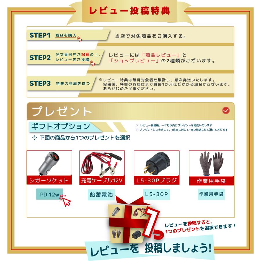 Gaidoh ☆コスパNO.1☆Gaidohインバーター発電機 定格4.0kVA ガソリン