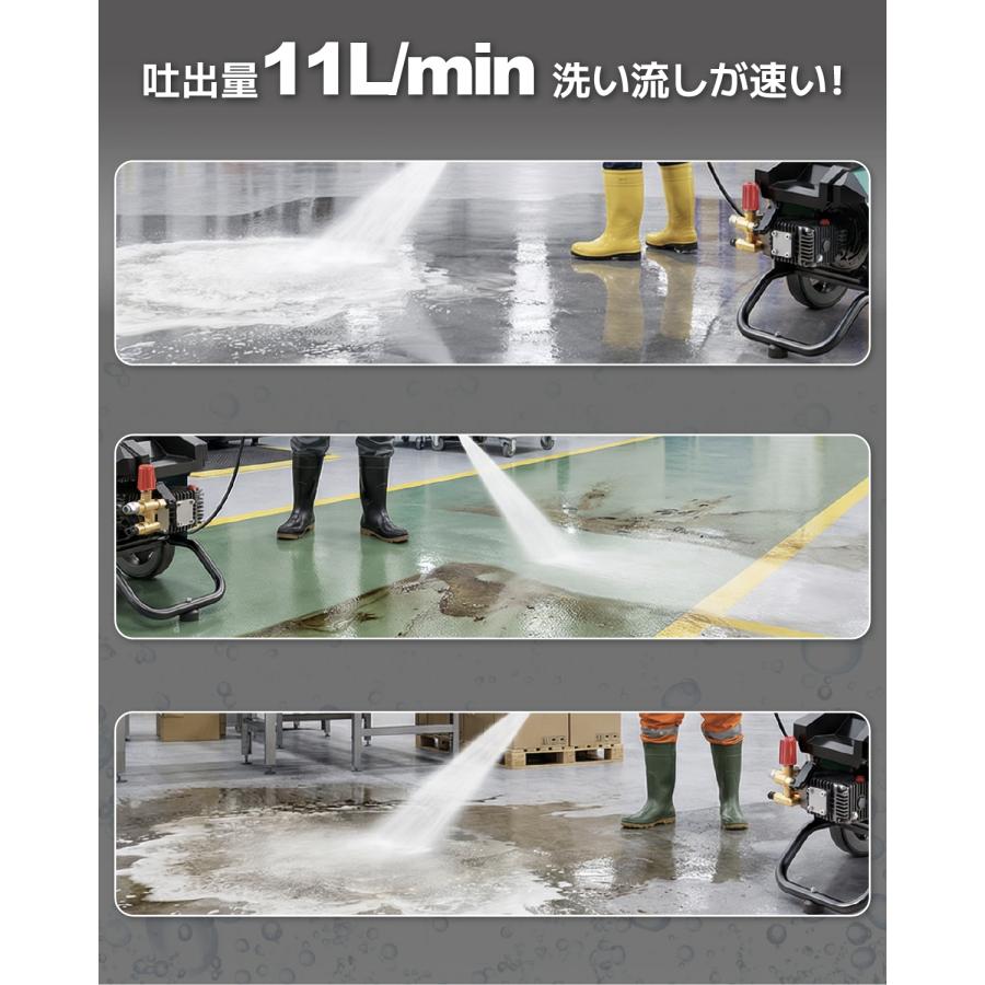 Kareyou ☆200V対応☆Kareyou電動高圧洗浄機 超低騒音 15MPa 3.0kW 単