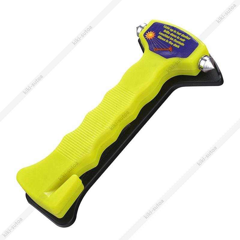 車用 ガラスハンマー 常備品 水害 転倒 逸品 防災 夜光 災害 安全ハンマー 緊急脱出ハンマー