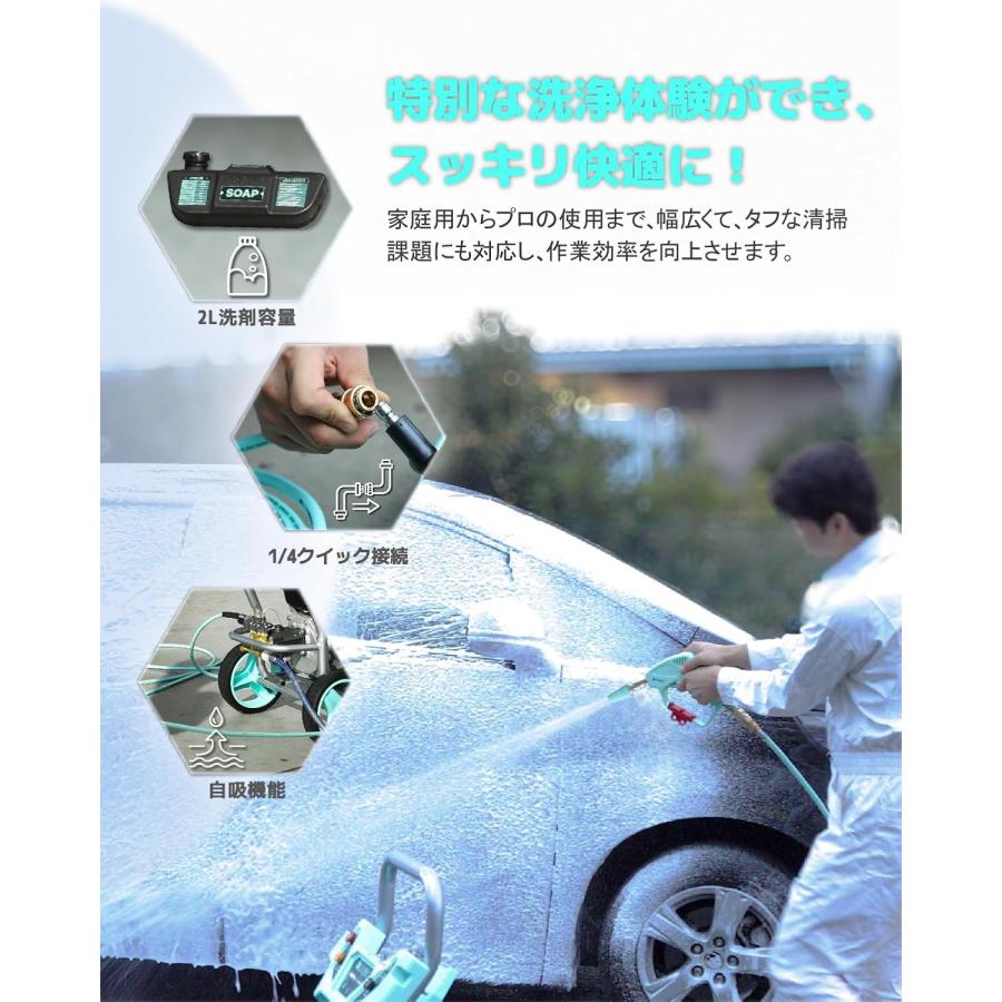 Kareyou ☆効果抜群！☆Kareyouエンジン式高圧洗浄機 21Mpa ハイパワー
