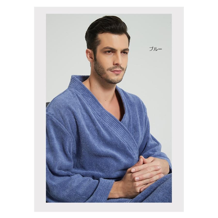 メンズ 厚手 バスローブ ナイトガウン 綿100 ロング丈 暖かい レディース ユニセックス タオル地 ホテル バスローブ 男女兼用 ルームウェア 部屋着 Cpwtrm702 Kikiファッション 通販 Yahoo ショッピング