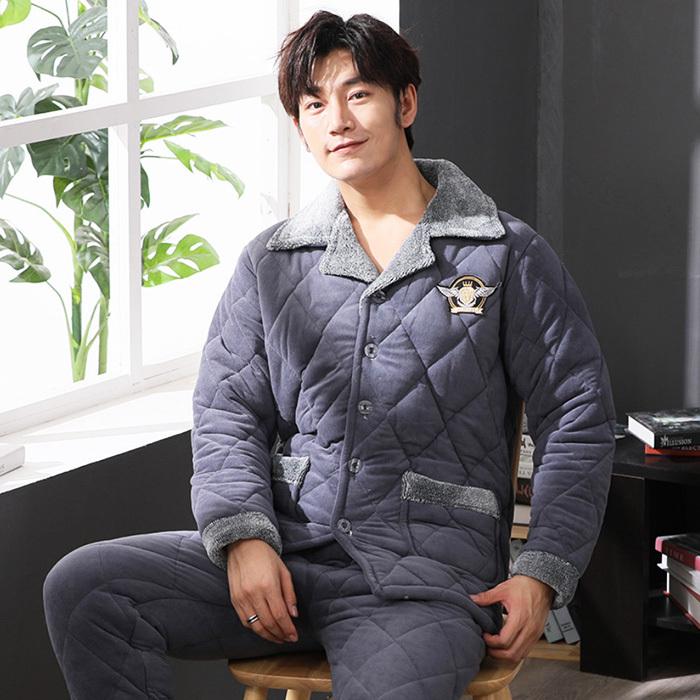 冬新作 メンズ 超暖かい もこもこ 中綿入り 裏ボア ルームウェア パジャマ 上下セット 真冬用 超厚手 紳士用 中綿入り ルームパンツ 部屋着 防寒着 Menroomwear012d Kikiファッション 通販 Yahoo ショッピング