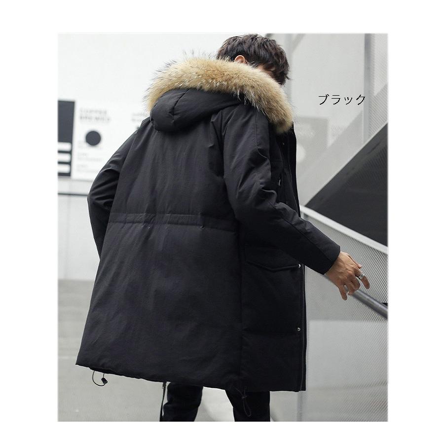 19冬新作 メンズ リアルファーフード付き ダウンコート モッズコート ミディアム丈 冬用 暖かい 防寒 ダウン ミリタリーコート アウター Mwtcoat710 Kikiファッション 通販 Yahoo ショッピング