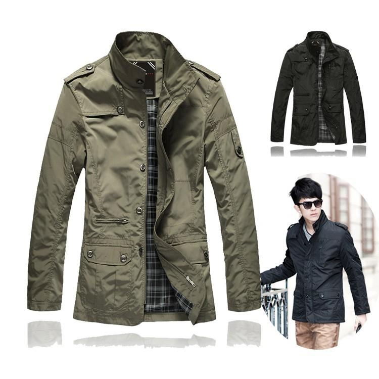 メンズ ミリタリジャケット 春用 ナイロンコート 薄手 軽量 スプリングコート モッズコート 男性 ハーフコート Plwtcoat706 Kikiファッション 通販 Yahoo ショッピング