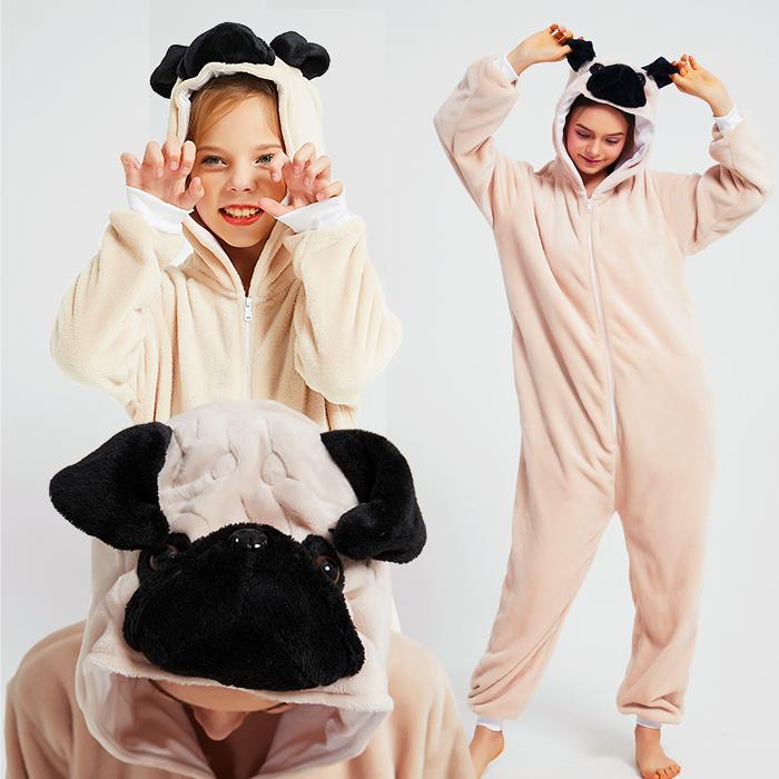 冬新作 暖かい もこもこ ブルドッグ イヌ ジップアップ 着ぐるみ パジャマ 冬用 メンズ レディース キッズ ジュニア 仮装 コスプレ ハロウィーン 変装 Wtneg819s Kikiファッション 通販 Yahoo ショッピング