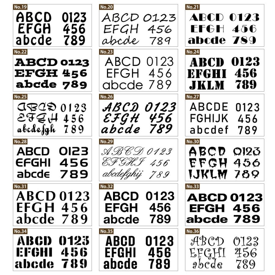 1文字 [文字高さ1cm] 英字数字記号切り文字カッティングアイロンシート