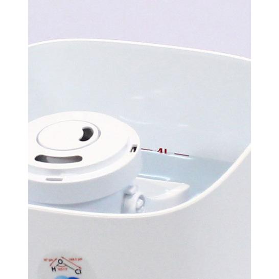 【送料無料】次亜塩素酸水溶液対応 超音波加湿器AT-45＋クリアランスα スターターキットの画像