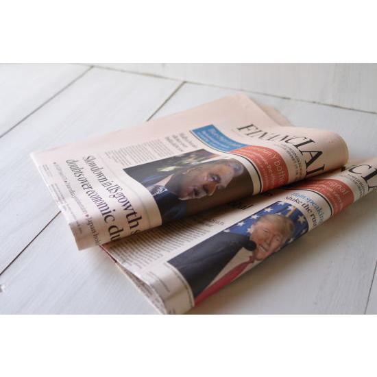 フィナンシャルタイムズ通常版 英字新聞ピンクペーパー5枚 : KIKISUU